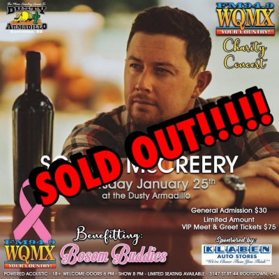 WQMX Charity Concert: Scotty McCreery