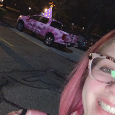 Happy Birthday to the Pink Tie Dye Truck!