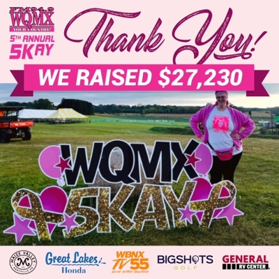 5th Annual 5Kay Total- THANK YOU!