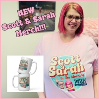 Scott and Sarah in the Morning Merch is HERE!